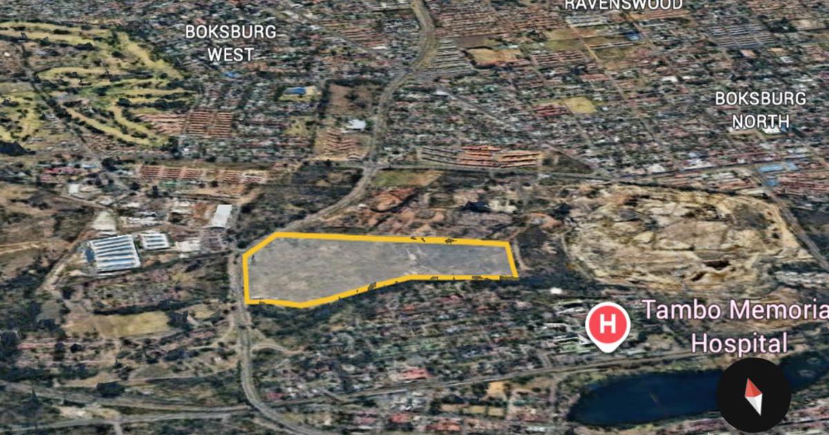 Map of the Ekurhuleni investigation area, courtesy of Eyewitness News